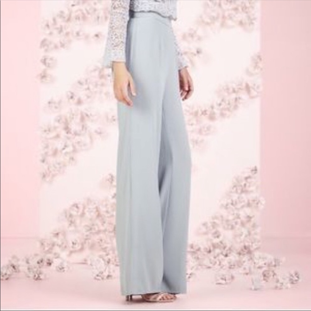 Lauren Conrad mint green palazzo